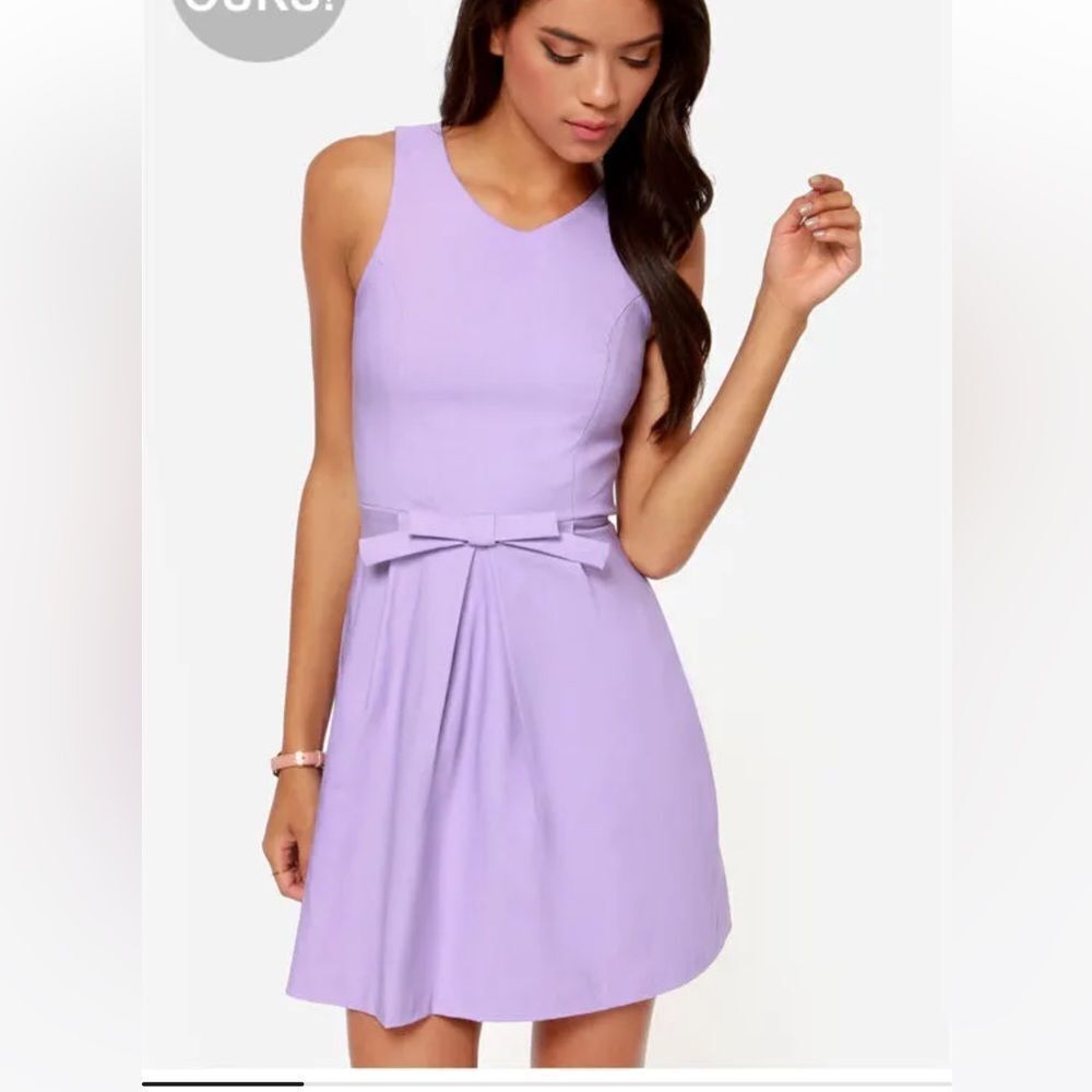 Lulus hot off‎ the precious lavender Dress